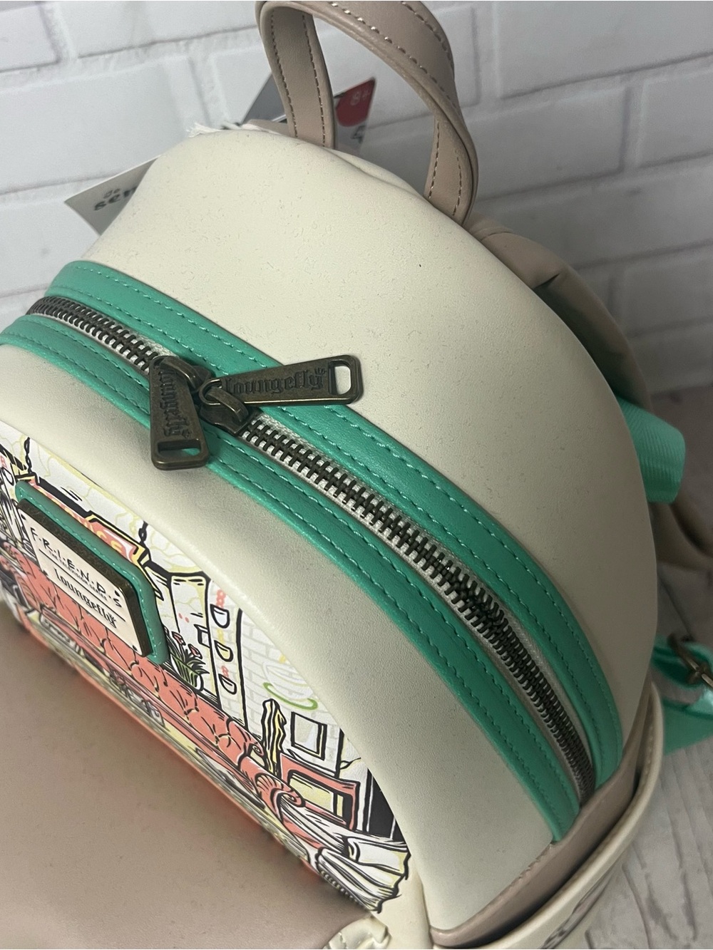 NWT Loungefly Friends Central Perk Domed Coffee Mug Scented Mini Backpack - Picture 9 of 12